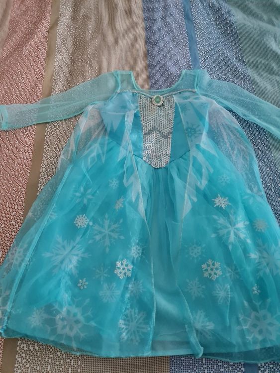 Robe Jean Pour Fille - Taille 116 (environ 6 Ans) - Occasion En Très Bon état