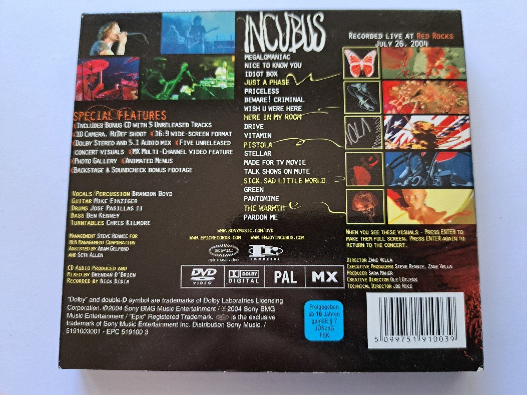 CD: CD Incubus - Alive at Red Rocks  – Usato da Pully venduto da bro_n52j 1