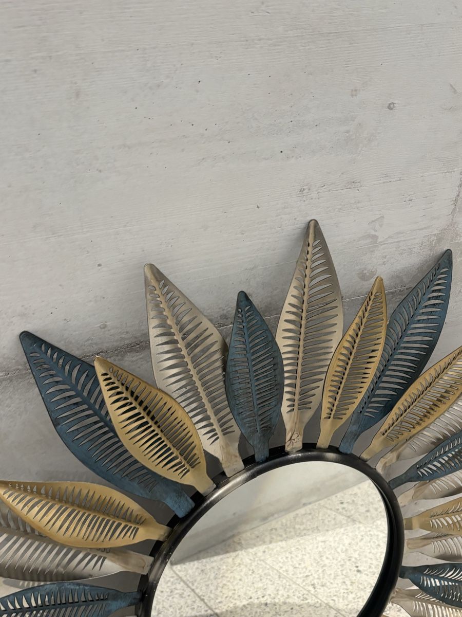 Specchi: Mirror Leaf Petal Art 87cm NP: 99.- – Usato da Horgen venduto da lme_8kj7 4
