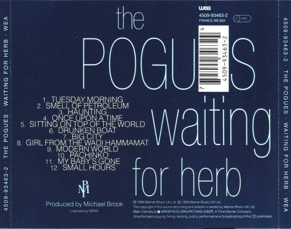 CDs: the Pogues - Waiting for Herb – D'occasion à Unterbäch par eqlut 1