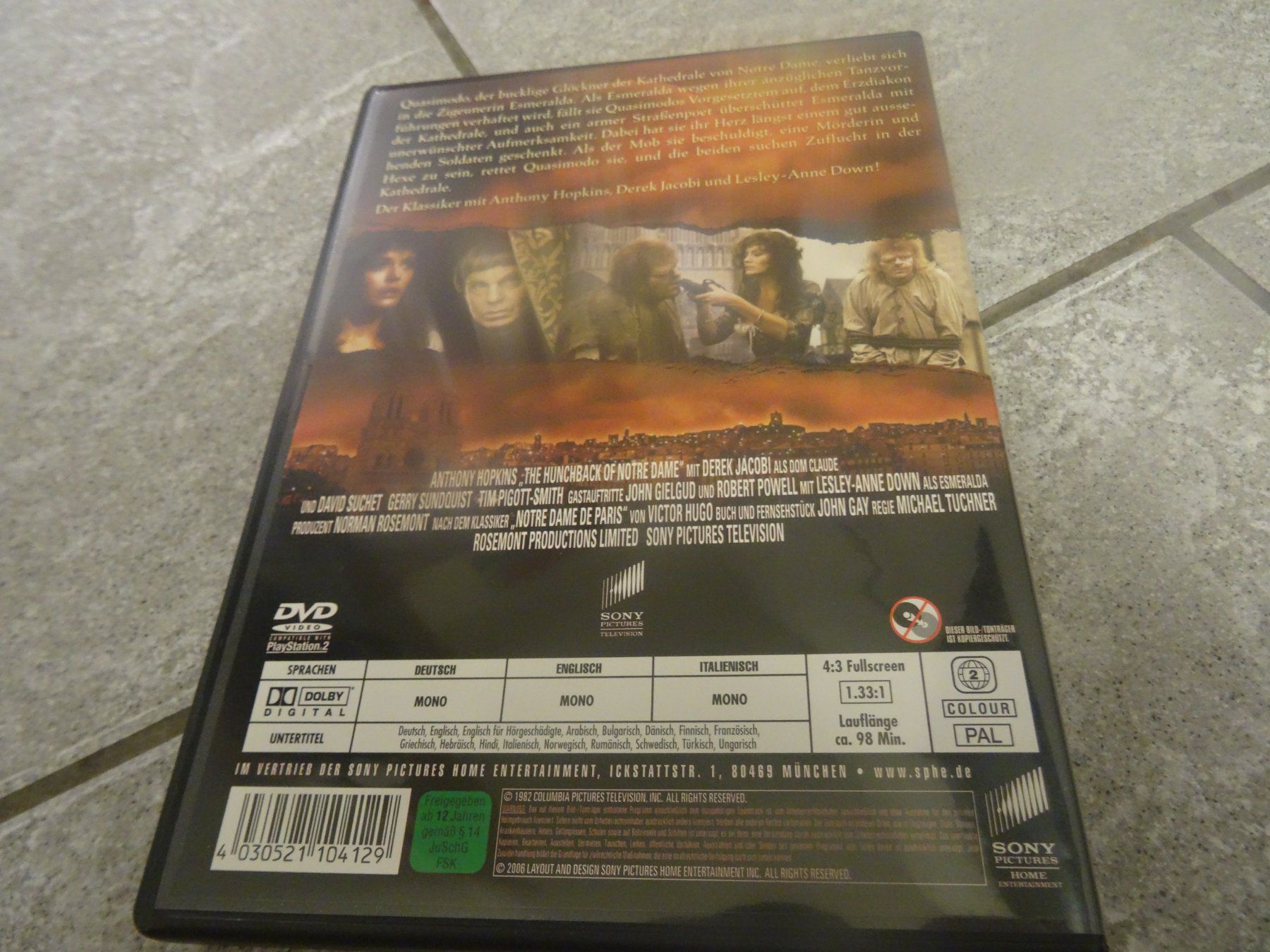 Alle DVDs: Der Glöckner von Notre Dame DVD – Gebraucht aus Olten von Disc-Verkauf 2
