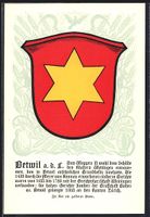 Oetwil a. d. L., Wappen auf Ähren-Ornam