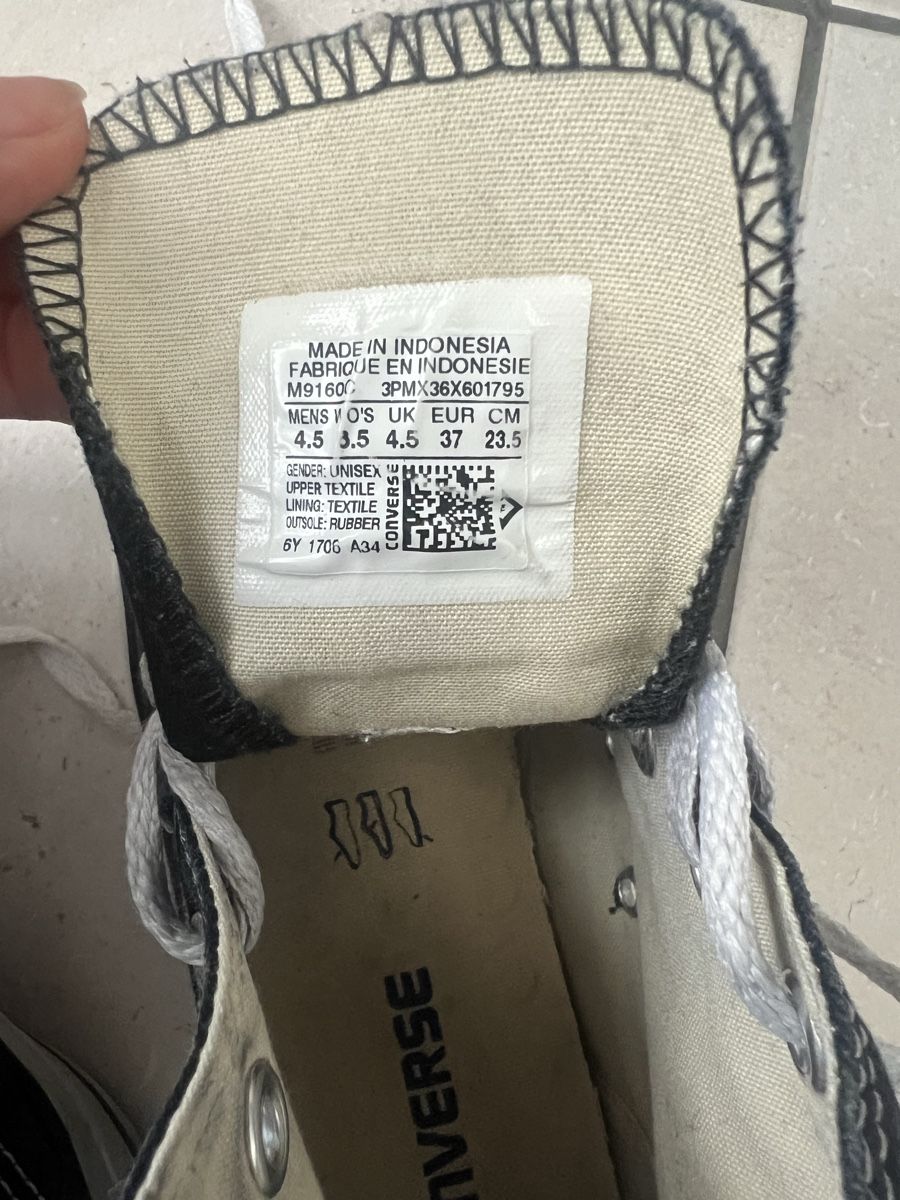 Scarpe da donna: Black Converse All Star High Tops - Size 37 – Usato da Münchenbuchsee venduto da almapalma 3