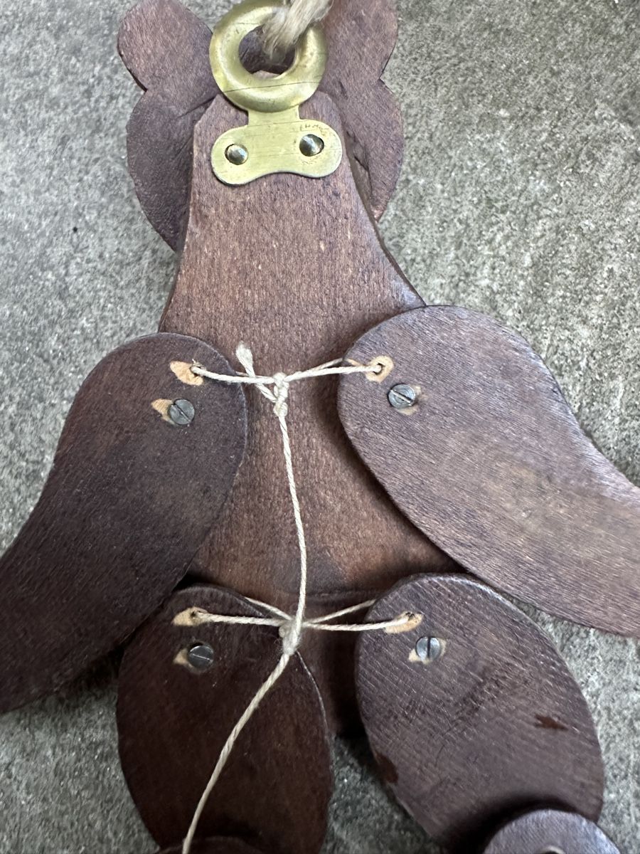 Statuette: alter handgeschnitzter Bär / Hampelmann – Usato da Zürich venduto da frauflufelberg 7