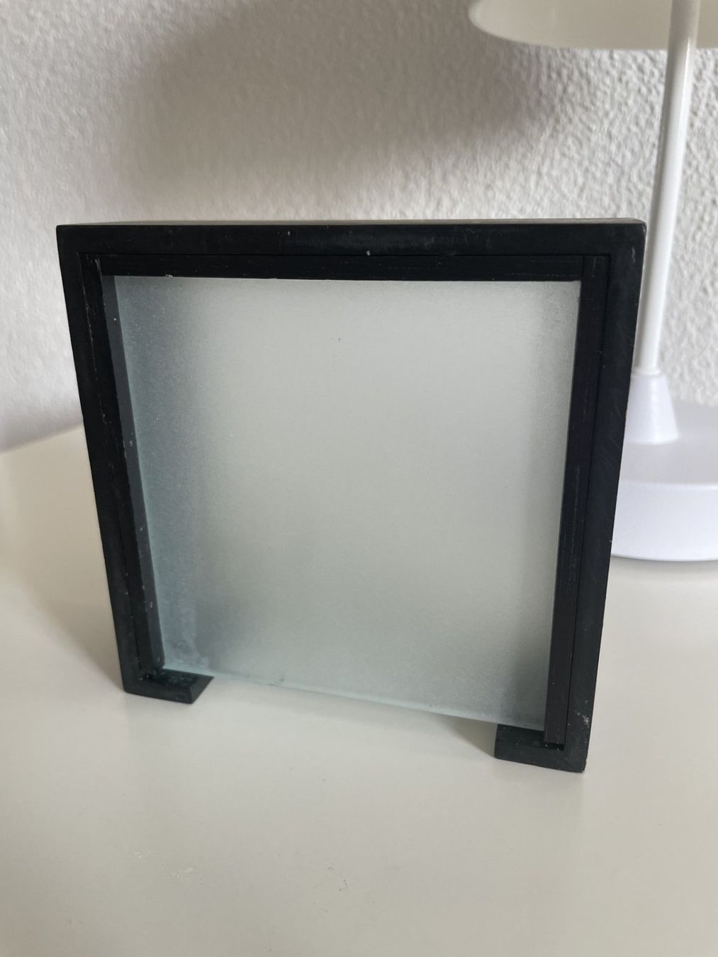 Sottobicchieri: 4 schlichte Spieghel/Glasuntersetzer mit Halter 10x10cm – Usato da Winkel venduto da Kade50 5