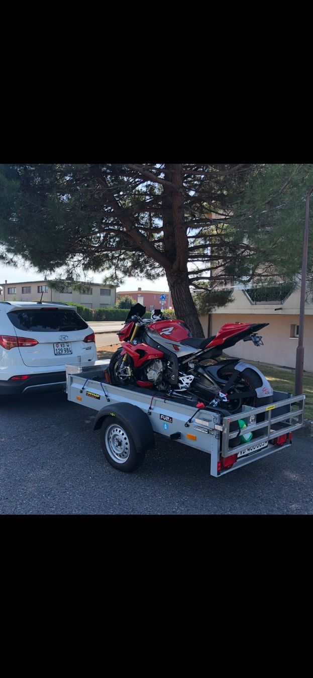 Humbaur Anhänger: Remorque moto – Gebraucht aus Lonay von gme_xc9p 1