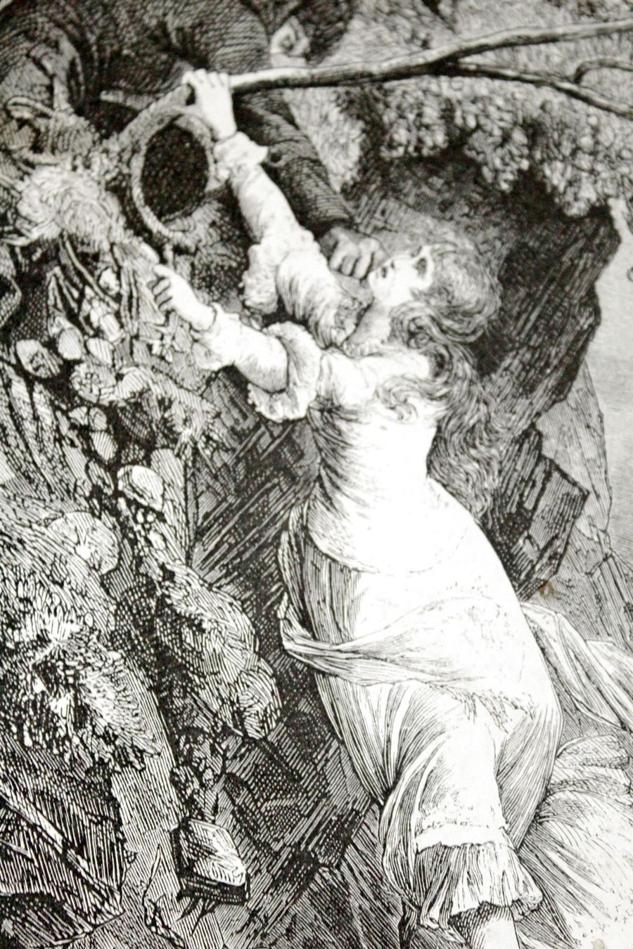 Grafica & Litografie: Zinkätzung JUGENDSTIL / ROMANTIKER, 1880 – Usato da Bern venduto da kultiges 1