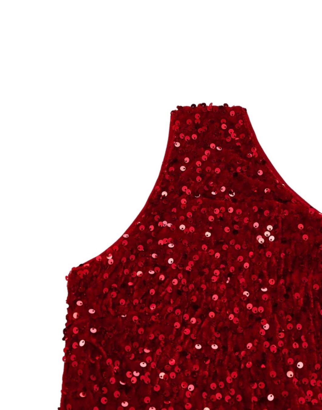 Vestiti: Magnifique Robe de soirée Rouge – Nuovo e nell'imballaggio originale da Genève venduto da Annilu 2