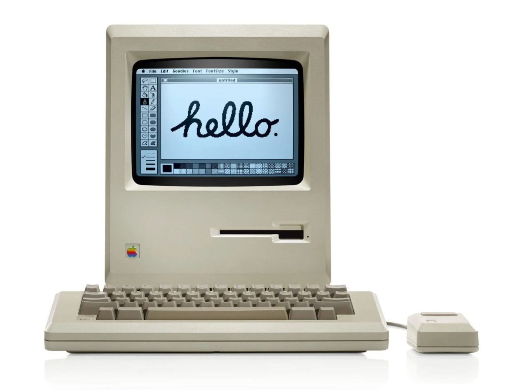 Aufkleber: Original 1980 Apple Macintosh Sticker – Neu (gemäss Beschreibung) aus Zürich von  3