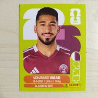 Mohammed WAAD, QAT 14, Panini WM 2026