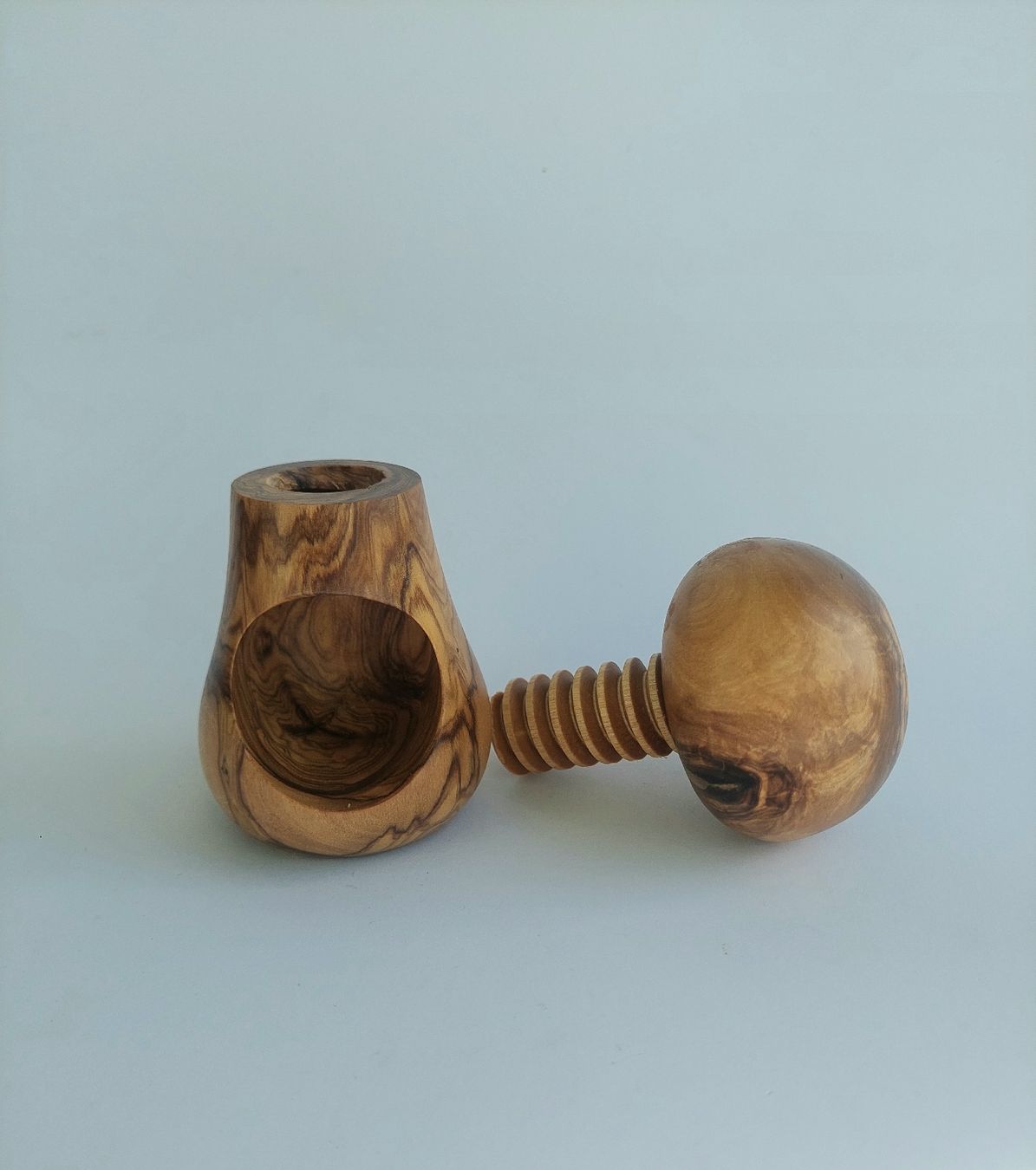 Articoli in legno: Olivenholz Nussknacker – Nuovo e nell'imballaggio originale da Hüntwangen venduto da Elyha 4