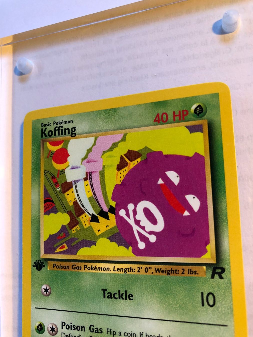 Cartes à collectionner: Koffing 1st Team Rocket - MINT - ab 1.- – D'occasion à Giubiasco par dan_pr8b 3