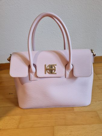 Handtasche von HOUSE OF ENVY, rosa Kunstleder