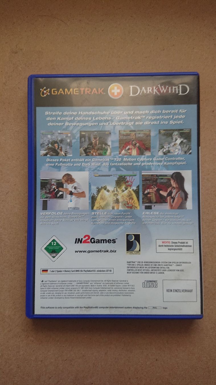 Giochi: Darkwind - GameTrak - Playstation 2 - – Usato da Chur venduto da FreakofRarity 1