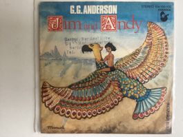 GG Anderson Single - Jim And Andy / Love Me Or Leave Me