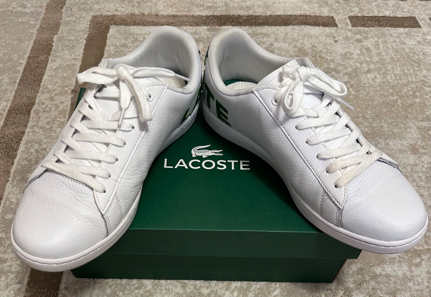 Lacoste Scarpe da uomo: Lacoste Sneaker weiss, Grösse 42, neuwertig – Usato da Wohlen AG venduto da thr_t5x8 5