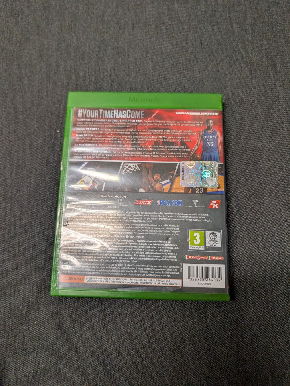 Spiele: NBA 2K15 Microsoft Xbox Series x / one – Gebraucht aus Giubiasco von Ticinerd 1
