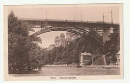 Ansichtskarte Bern Bundespalast 02.08.1920