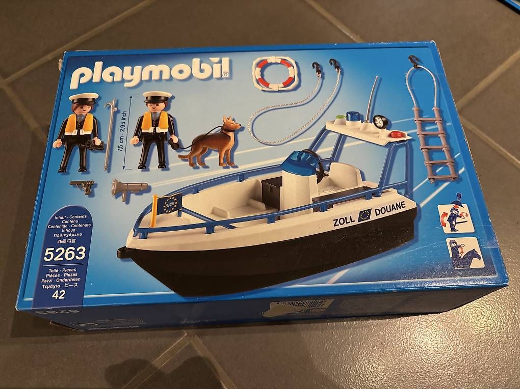 Giocattoli: Playmobil Zollboot – Usato da Riaz venduto da economie_circulaire 3