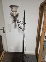 Stehlampe Metall Jugendstil floral