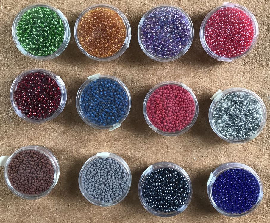 Perles Rocailles 2mm – Lot De 5g (environ 300 Pièces) – Couleur Au Choix
