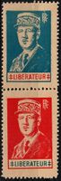 Frankreich Libération, de Gaulle, Emmission de Lyon, Paar