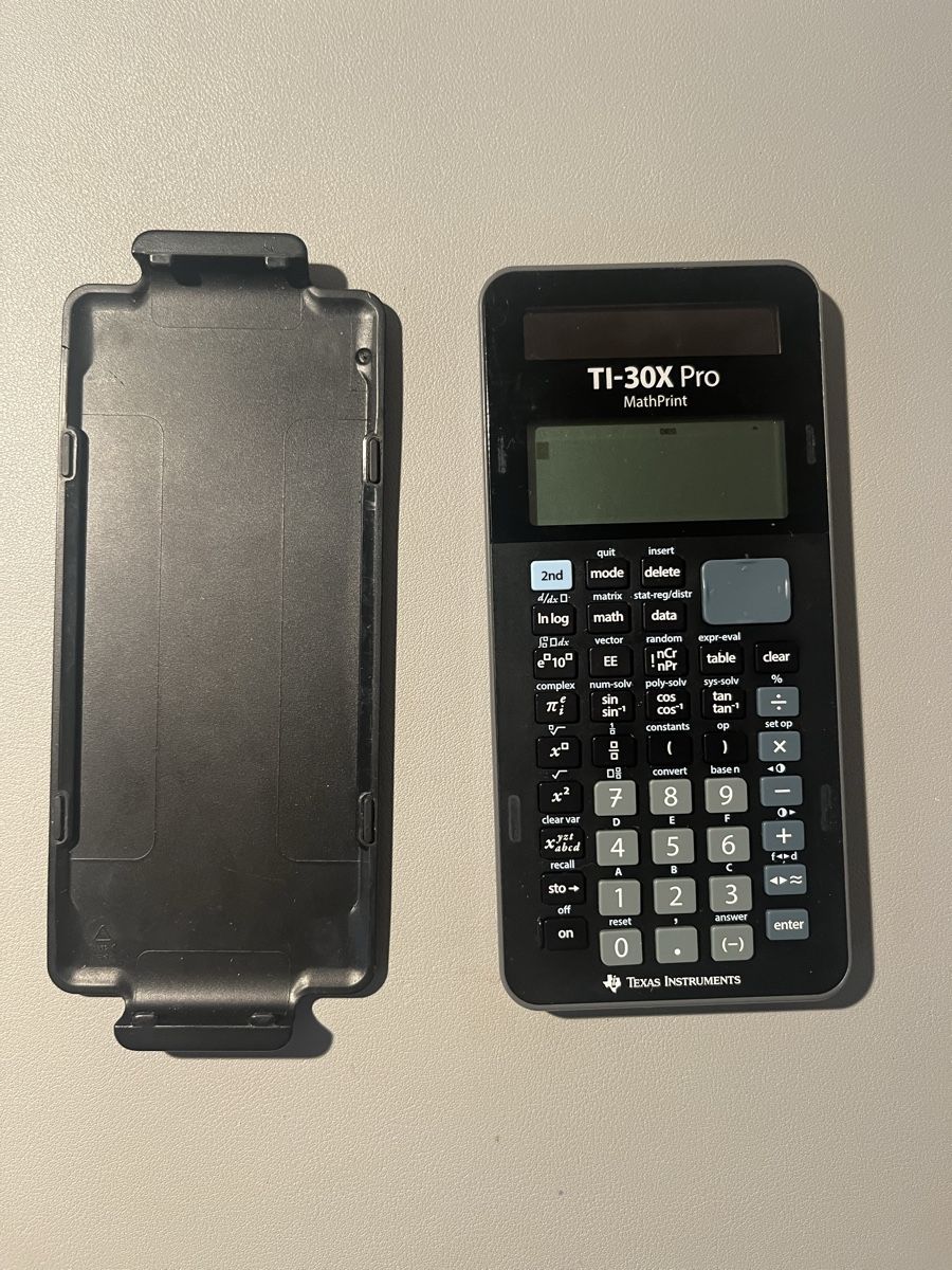 Texas Instruments Taschenrechner: Taschenrechner Texas Instruments TI-30X Pro MathPrint – Gebraucht aus Oberschrot von len_pl59