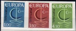 Portugal 1966 Satz  Nr. 1012/1014 **