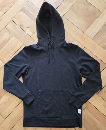 Hoodie schwarz mit Kapuze von Jack &Jones  Gr. L