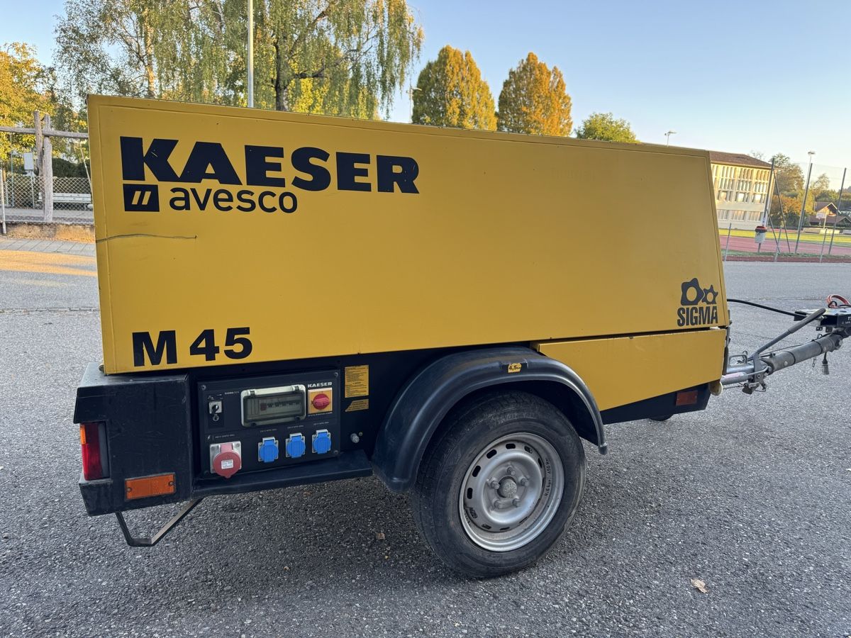 Kaeser Kompressoren: Fahrbahrer Luftkompressor Kaeser M45  – Gebraucht aus Koppigen von JakupiFahrzeughandel 3