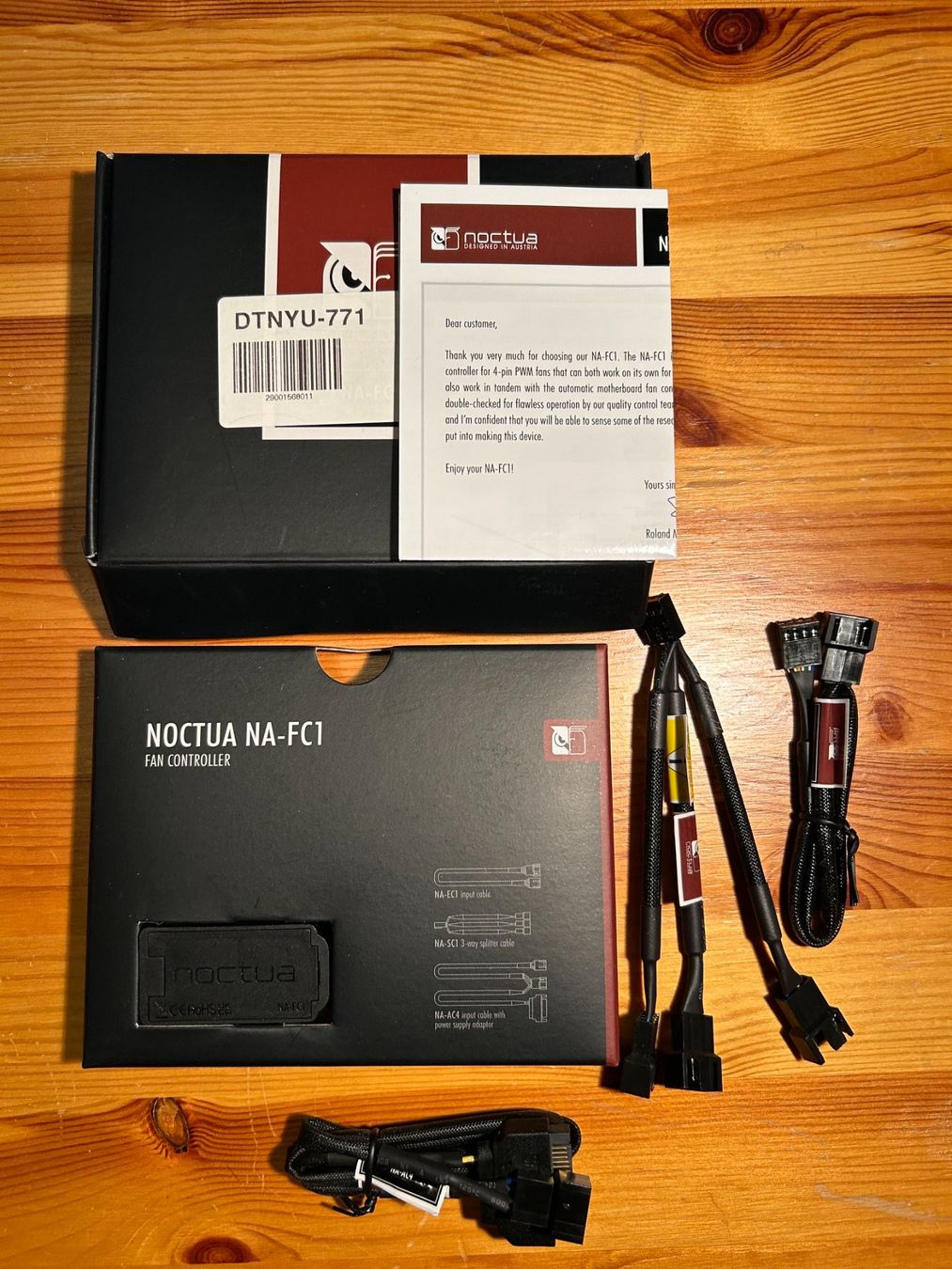 Sistema di controllo: Fan Controller - NOCTUA NA-FC1 – Nuovo (secondo la descrizione) da Bern venduto da Fireblades