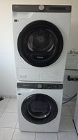 SAMSUNG WASCHTURM Waschmaschine und Wärmepumpentrockner