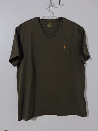 Polo Ralph Lauren T-Shirt oliv / militar Grösse L oryginal