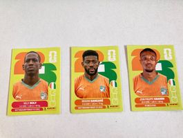 3 x Panini FIFA World Cup 2026, CIV7, CIV12, CIV14