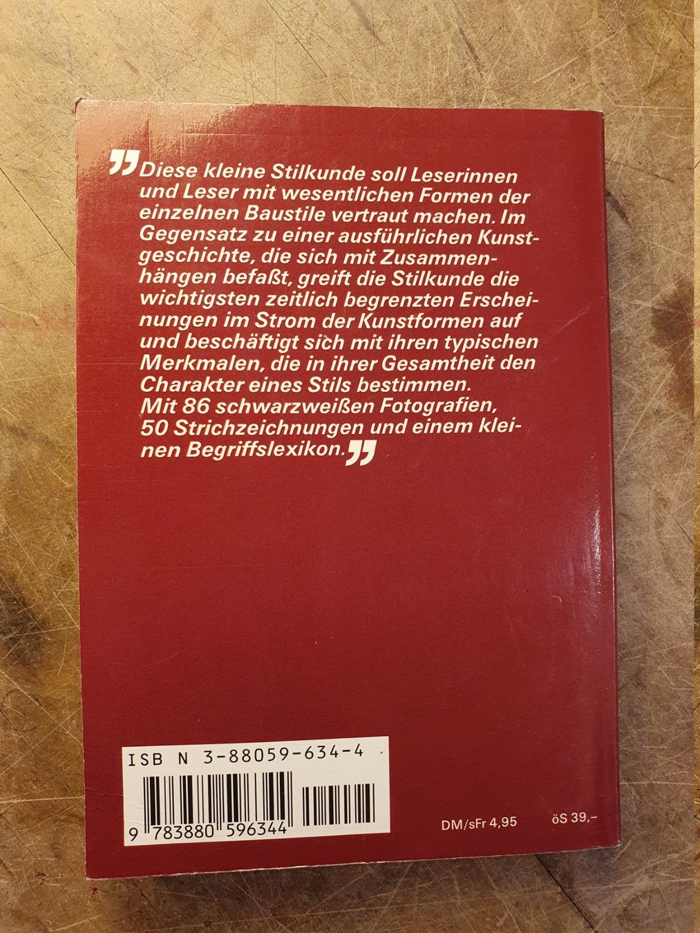 Libri: Baustilkunde - Erwin Gradmann – Usato da Zürich venduto da loosebone 9