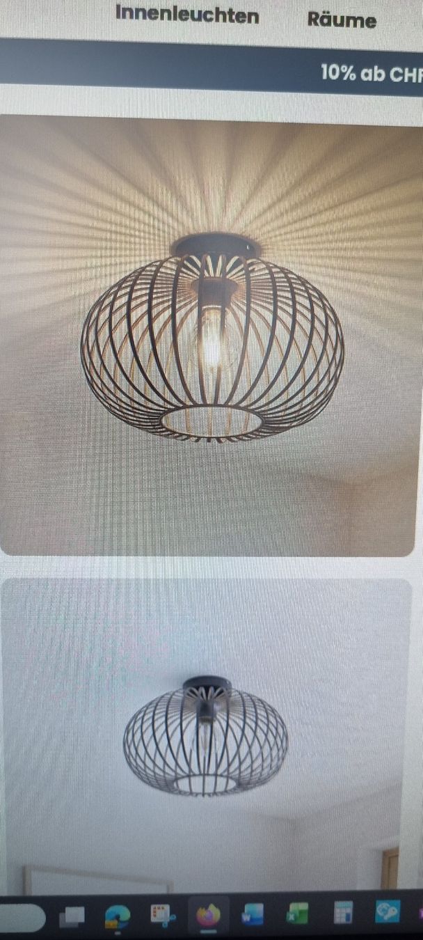 Lustres & lampes de plafonds: Lampe – Neuf avec emballage d'origine à Oberrohrdorf par Tombabs 1