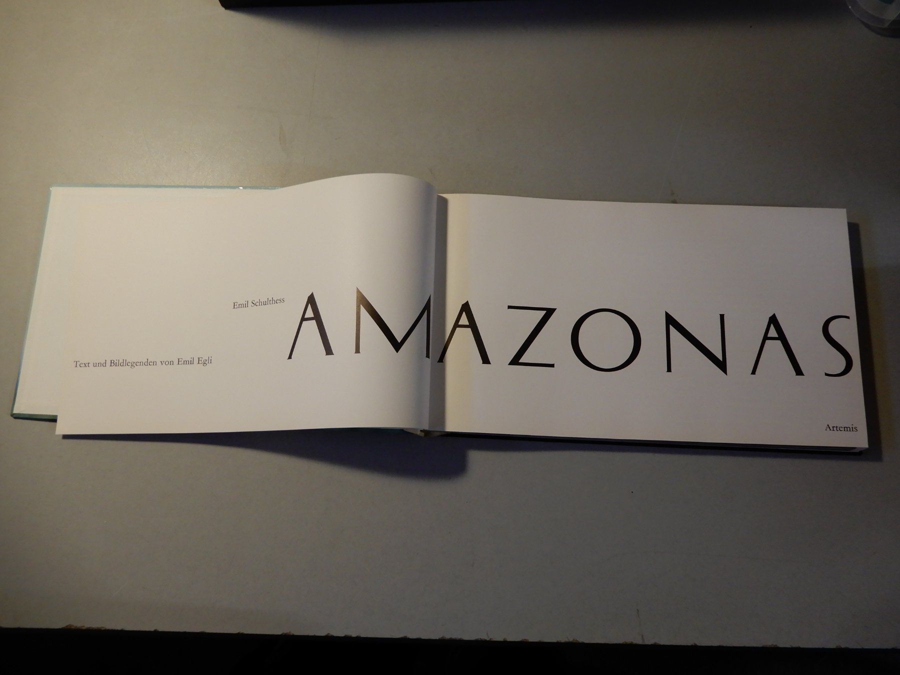 Bücher: Buch Amazonas Emil Schulthess guter Zustand – Gebraucht aus Erstfeld von Mario_boe0 1