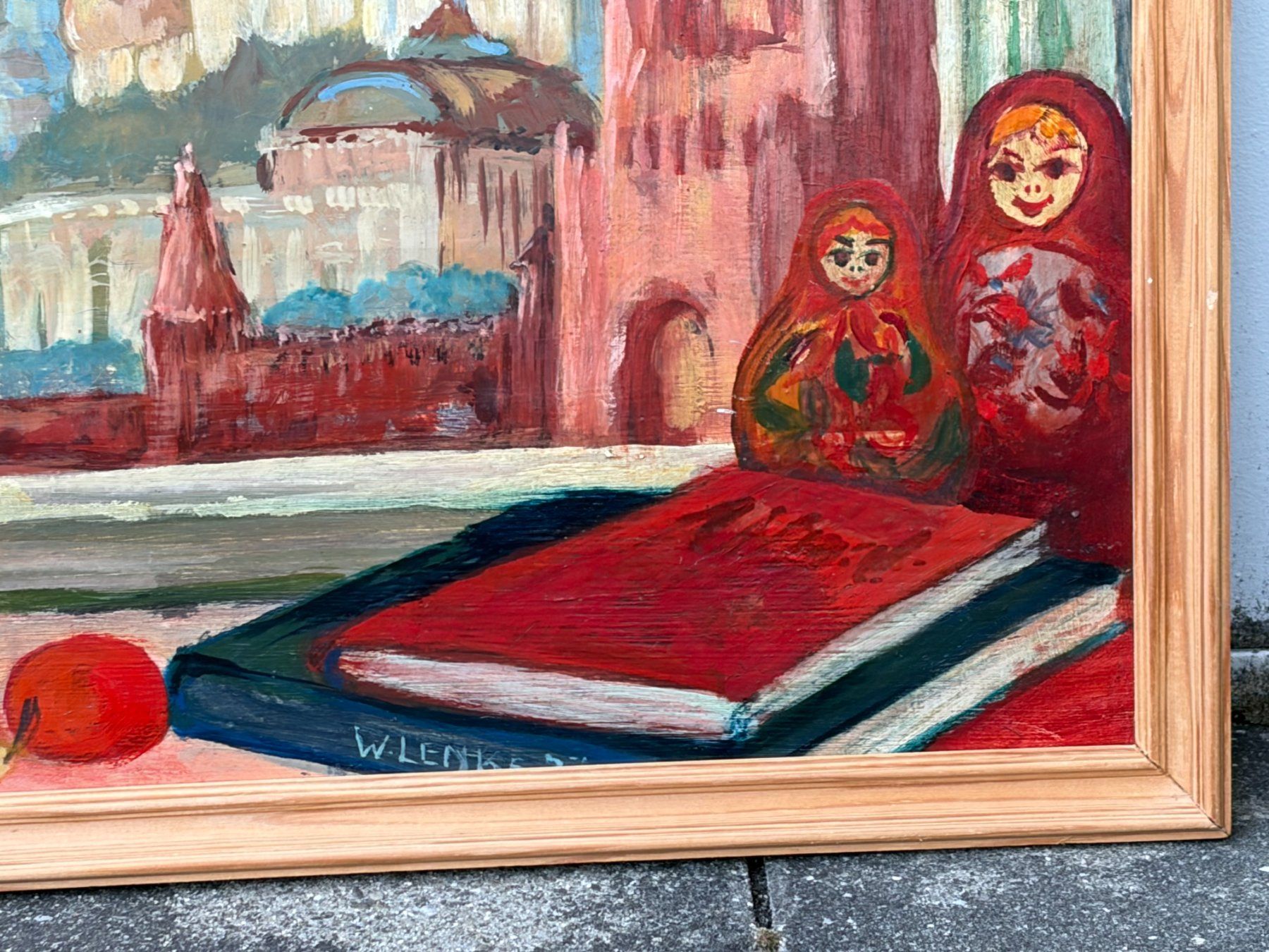 Dipinti: Ölgemälde signiert 62,5x49 cm – Usato da Boll venduto da NRie 1
