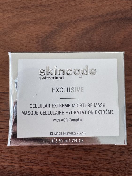 Crème Skincode Exclusive: Masque Cellulaire (Neu und originalverpackt ...