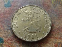 FINLANDE  50  Pennia  1981