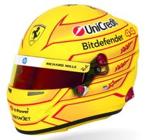 BELL HELMET F1 LEWIS HAMILTON TEAM FERRARI HP 1/2 2026 NEU