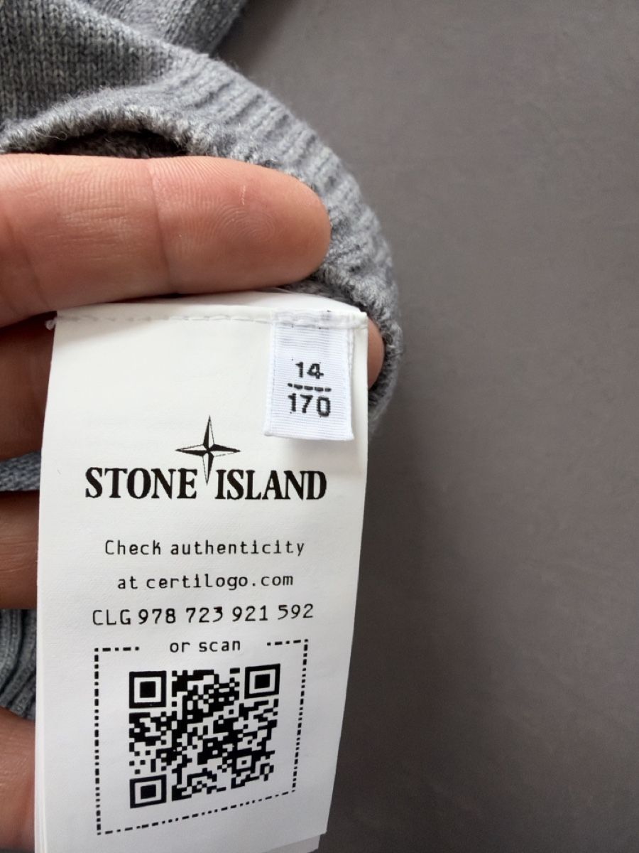 Stone Island Maglioni & Felpe: Stone Island Junior Pullover Grey Size 14 170 cm – Usato da Küsnacht ZH venduto da secondround 2