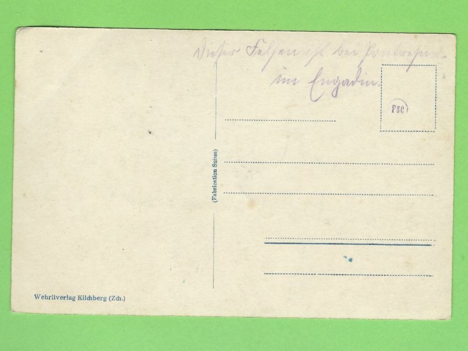 Cartoline postali: Coaz Denkmal und Boval-Hütte – Usato da Zürich venduto da t24_de 1