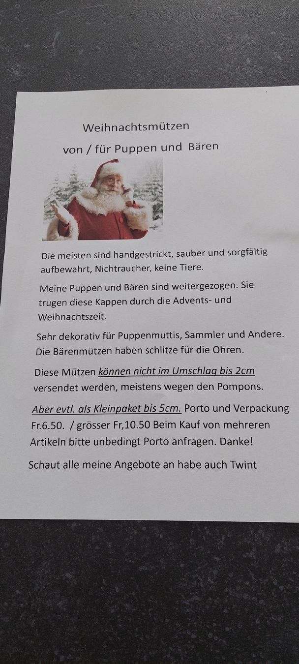 Toutes les décorations: Deko Weihnachts Deko – Neuf (Voir description) à Muri AG par nindo1 1
