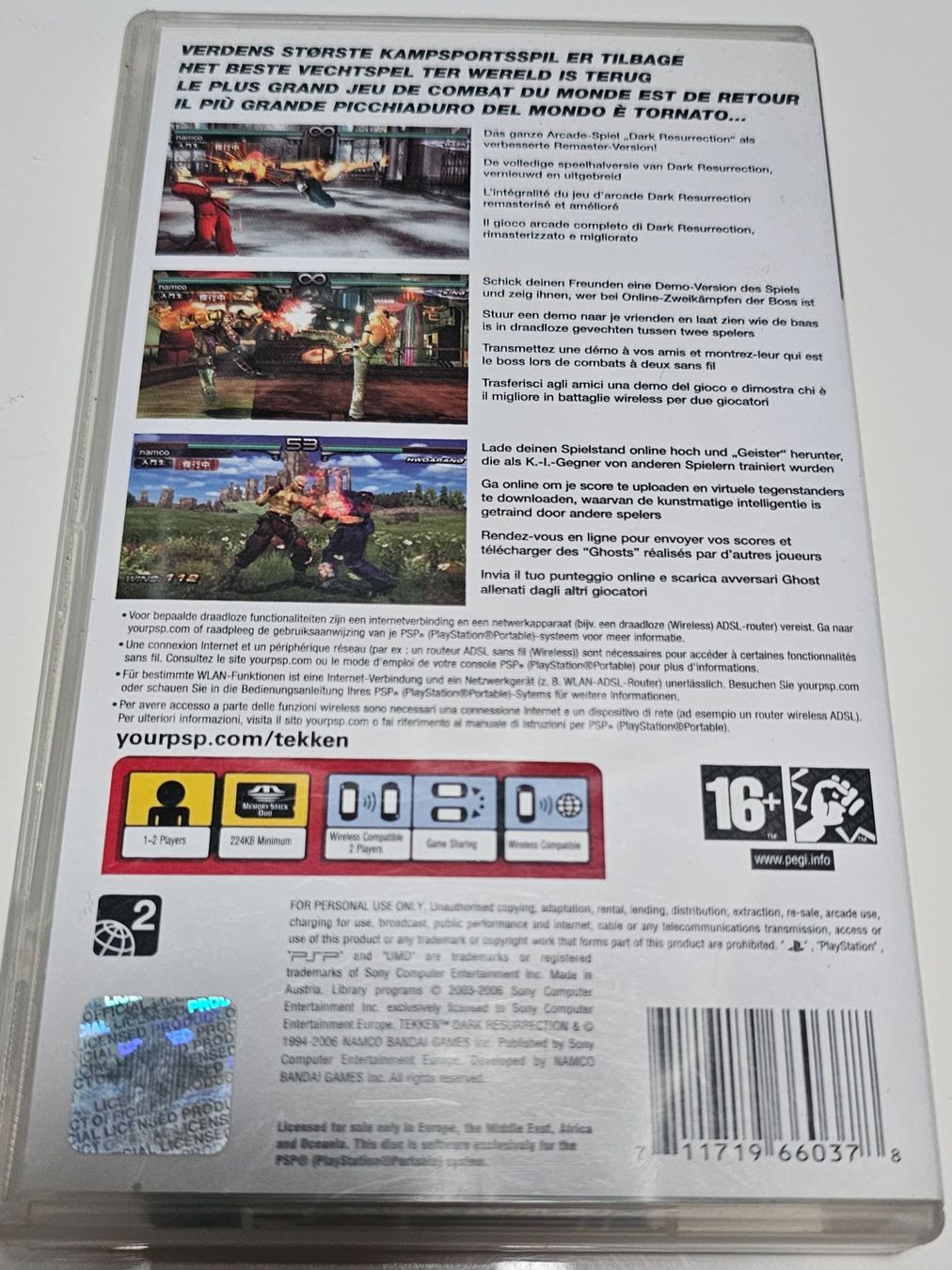 Sony Giochi: PSP Spiel - Tekken Dark Resurrection – Usato da La Garde venduto da The_Hammer76 1