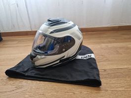 iXS Motorradhelm mit Sonnenblende S