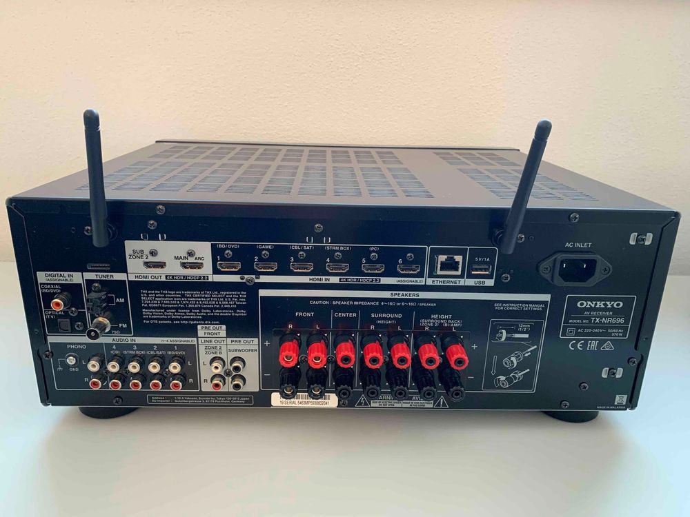 IOEALD New RC-972R Replace Remote Control Compatible with Onkyo AV Receiver TX-NR797 TX-RZ840 TX-NR696 TX-NR595 TX-NR696-S TX-NR6050 TX-NR6100 TXNR797 TXRZ840 TXNR696 TXNR595 TXNR6050 TXNR6100