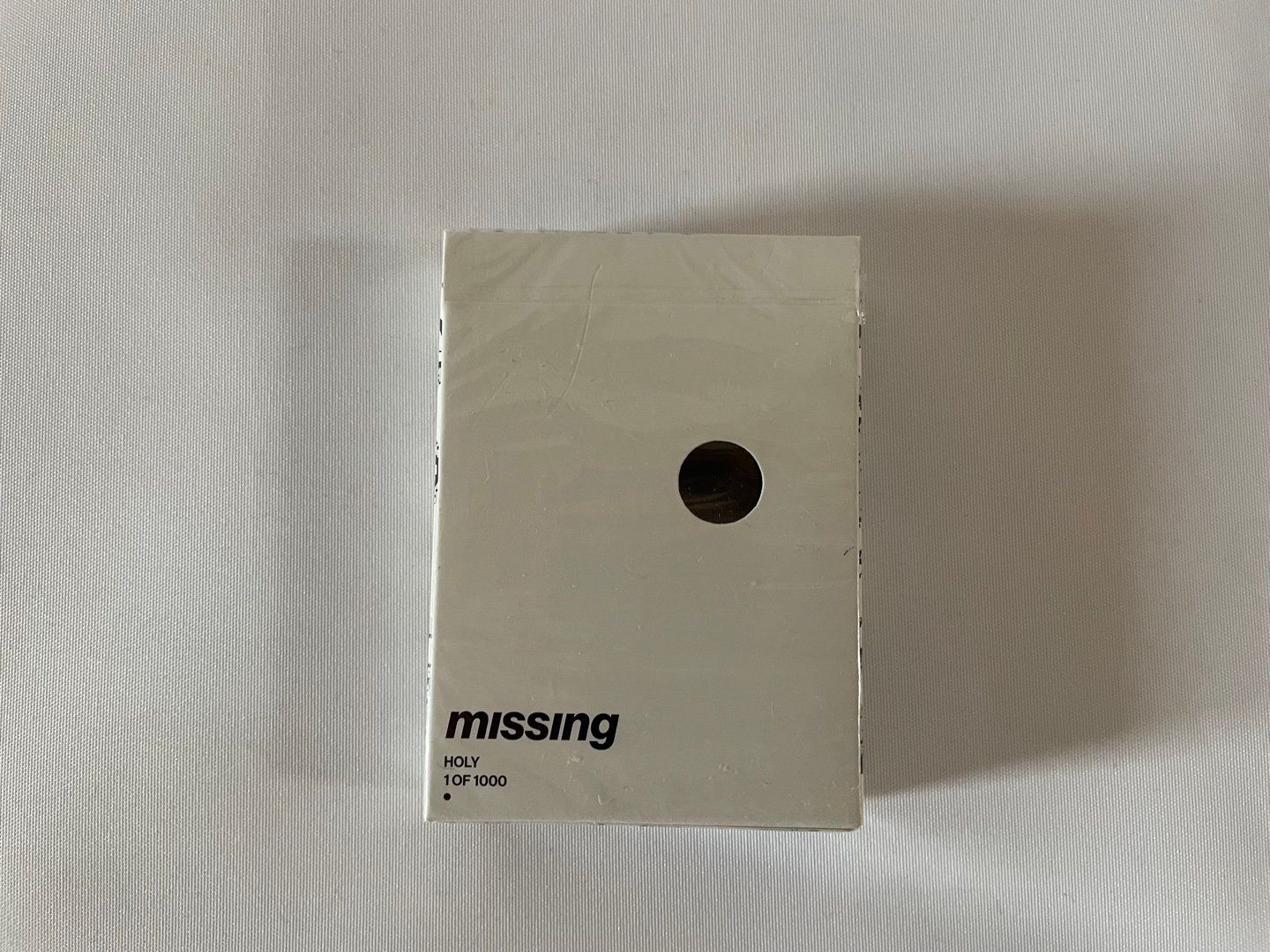 Spiele: MISSING – HOLY playing cards - Cardistry – Neu und originalverpackt aus Vaulruz von BeautifulDecay