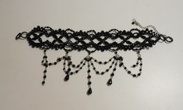 Halsschmuck Design 60er jahre 30 cm lang ca 12 cm Gesamthöhe