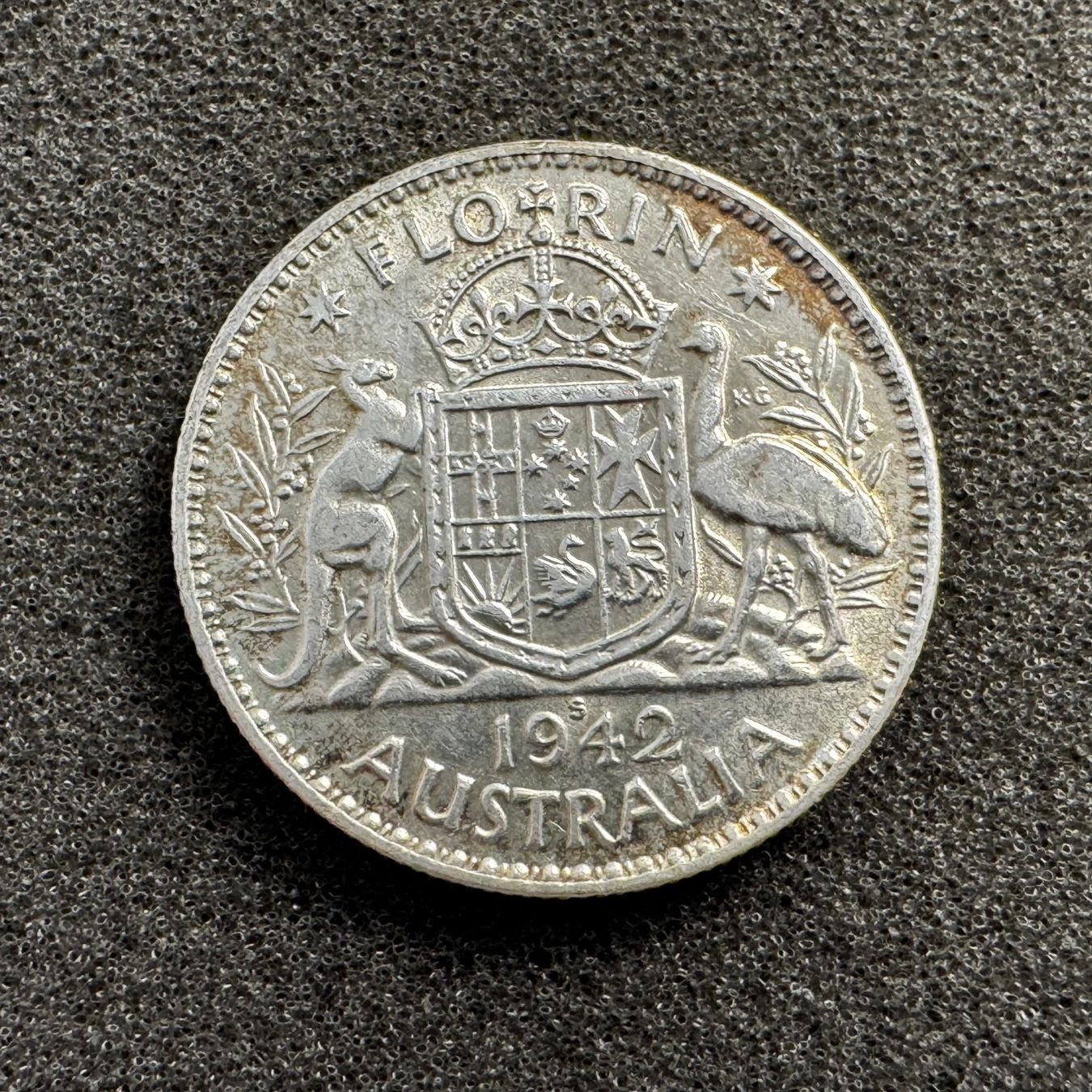 Toutes les monnaies: 1 Florin Silber Australien 1942 – D'occasion à Reitnau par tb-muenzen